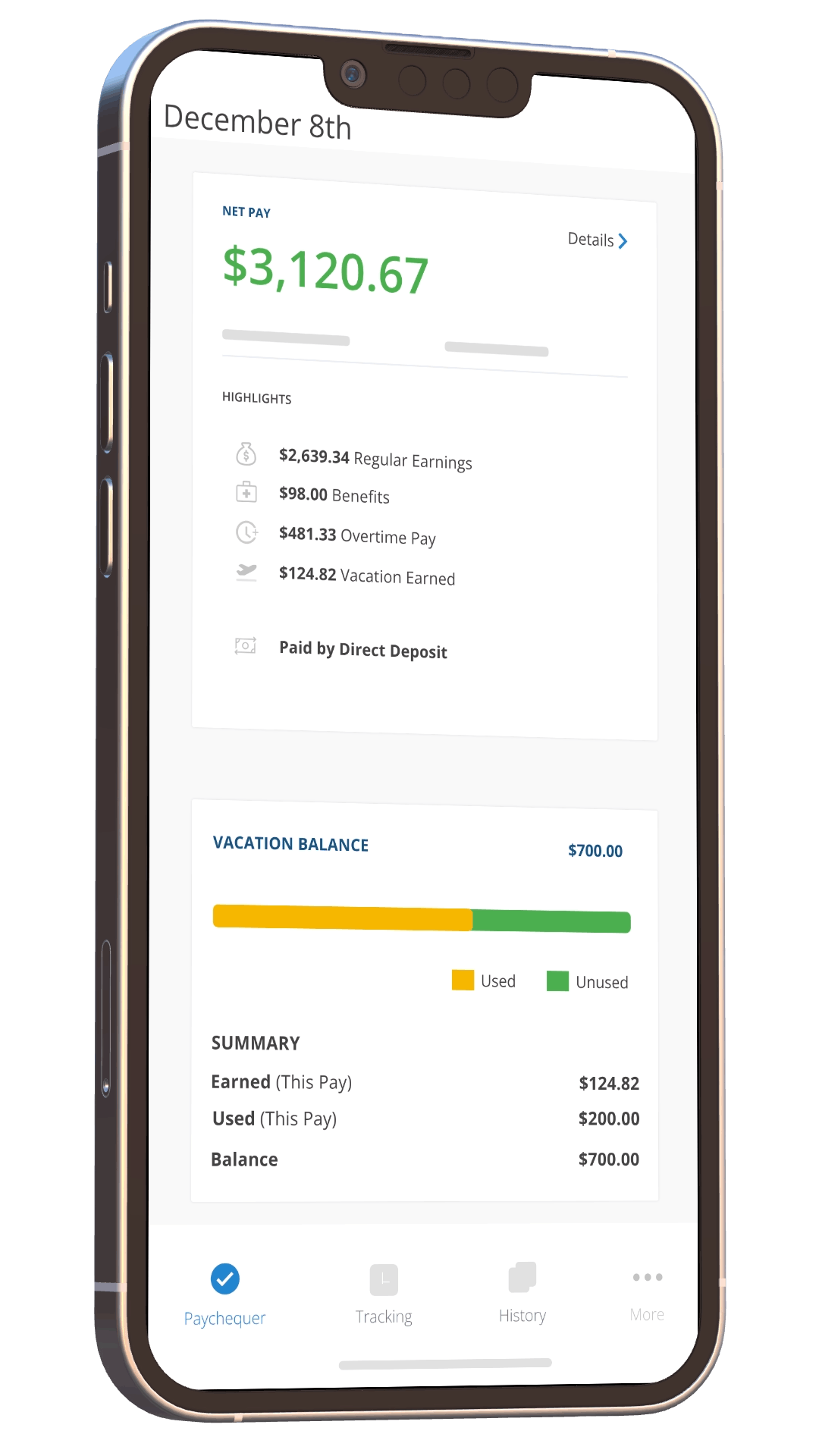 Evolv client dashboard mockup